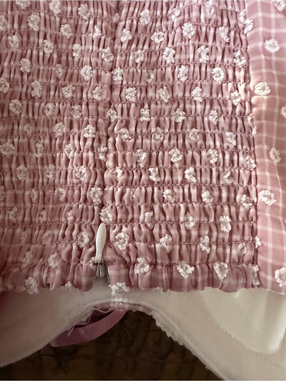 Altar'd State Pink & White Lace Sleepwear Dress - Picture 5 of 7